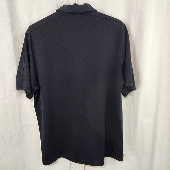 Nike Black and Orange Polo Shirt Classic Design - Picture 3 of 3